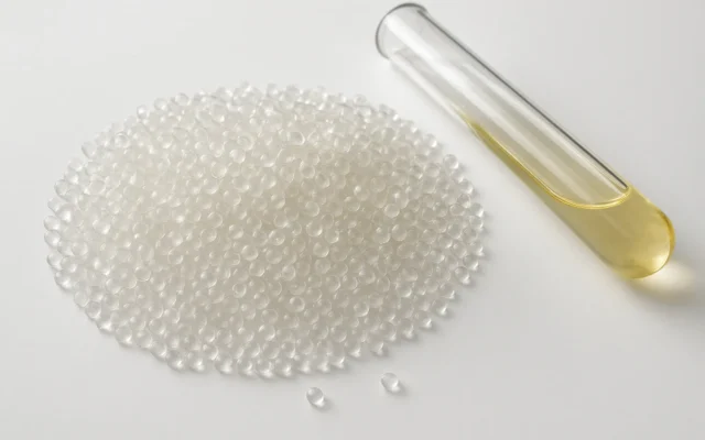 Closed-loop recyclable bioplastic granules